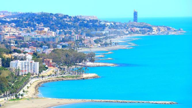 Apartamento Cerca Del Mar Málaga Exterior foto